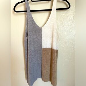 Knit Color Block Tank